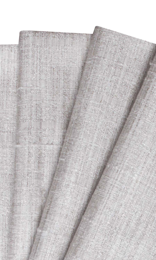 Faux Silk Home Décor Fabric Sample (Silver Grey)