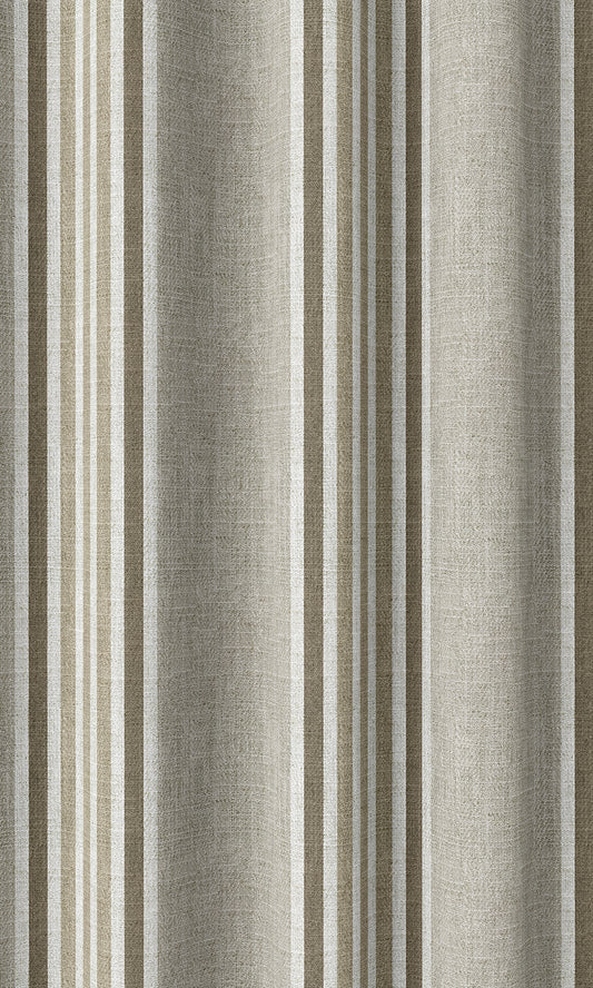 Modern Striped Custom Shades (Tan/ Brown)