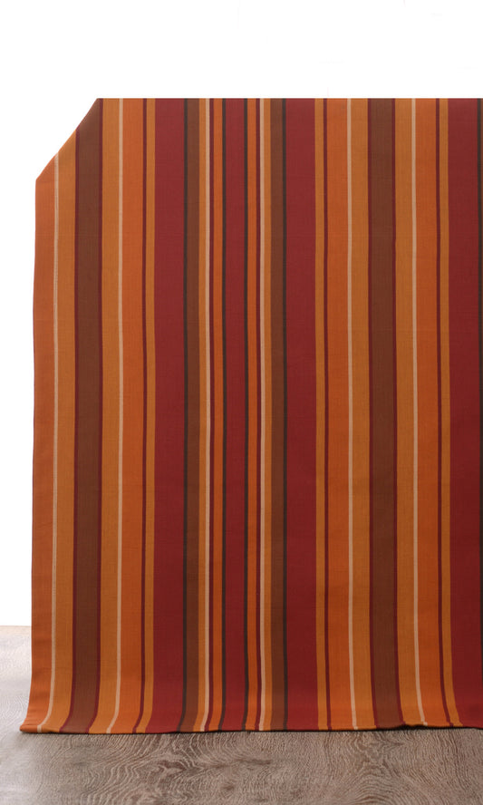 Custom Cotton Home Décor Fabric By the Metre (Red/ Orange/ Maroon)