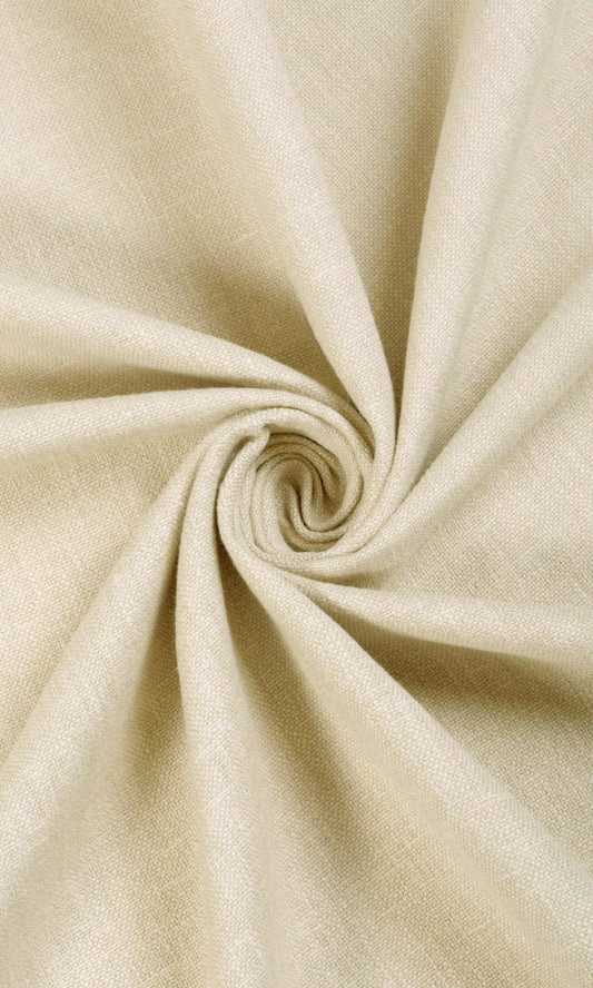 Linen Blend Custom Size Home Décor Fabric By the Metre (Beige)