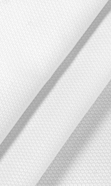 Custom Cotton Home Décor Fabric Sample (White/ Ivory)