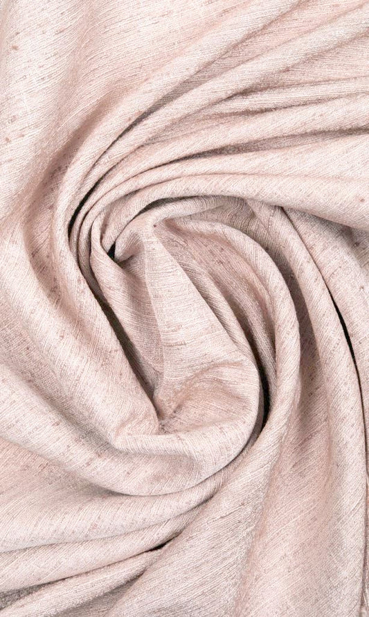 Silk Blend Window Home Décor Fabric By the Metre (Pastel Pink)