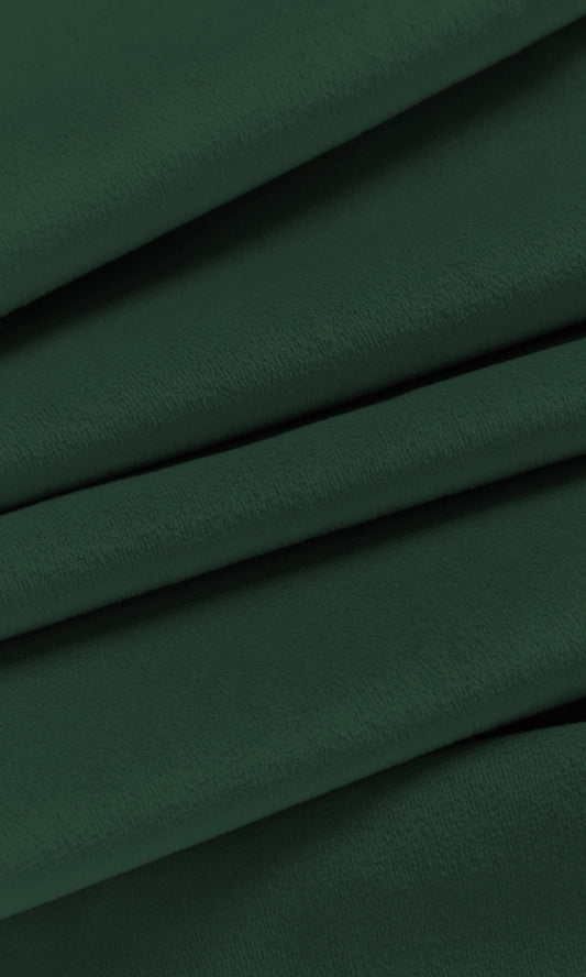 Velvet Home Décor Fabric Sample (Emerald Green)