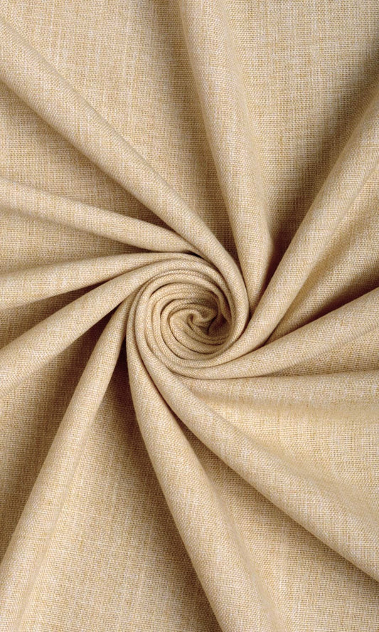 Linen Texture Home Décor Fabric By the Metre (Cinnamon Beige)