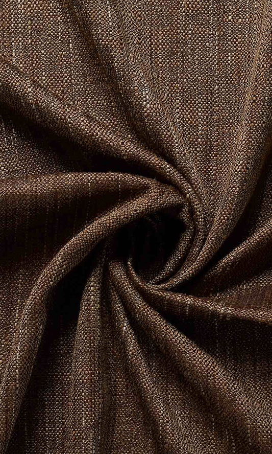 Custom Length Window Home Décor Fabric Sample (Brown)