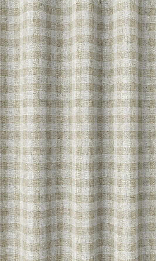 Modern Striped Custom Window Blinds (Beige/ White)