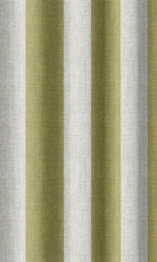 Striped Print Shades (Chartreuse Green/ White)