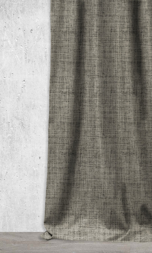 Window Home Décor Fabric Sample (Grey/ Black)