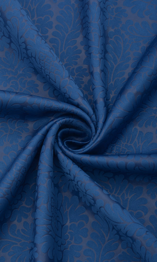 Blue Blackout Home Décor Fabric Sample (Blue)