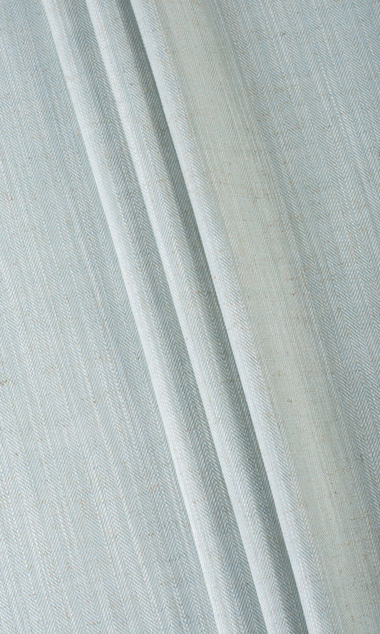 Linen Texture  Roman Blinds (Powder Blue)