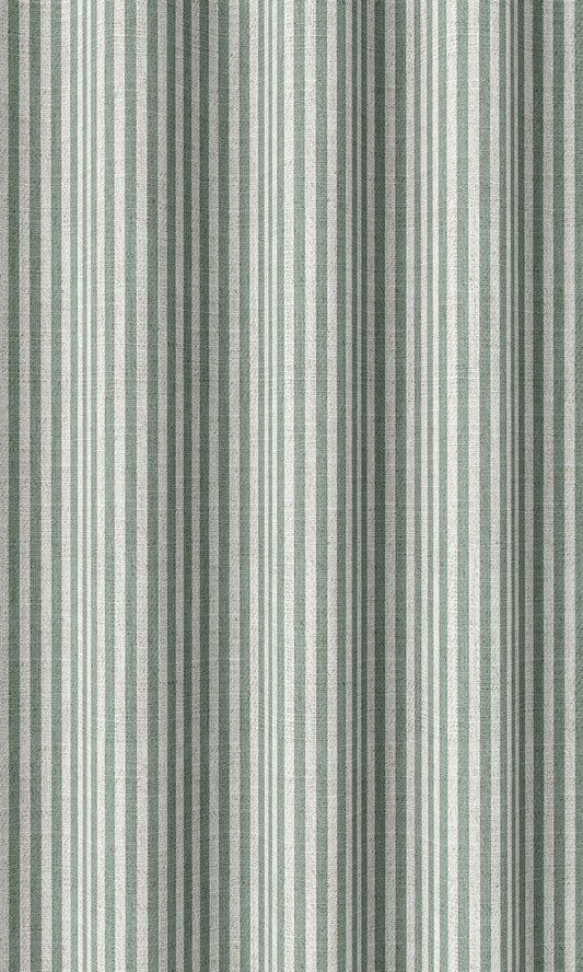 Striped Print Shades (Duck Egg Blue)