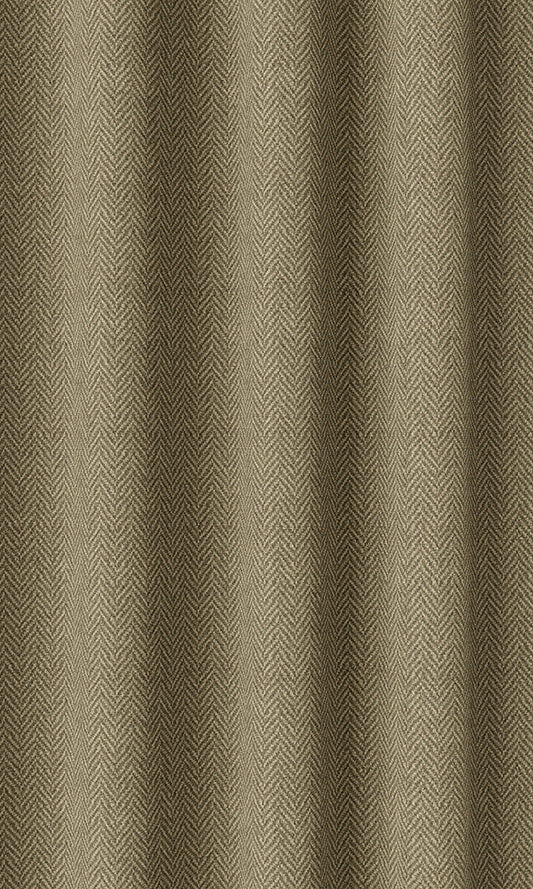 Herringbone Textured Home Décor Fabric Sample (Olive Green)