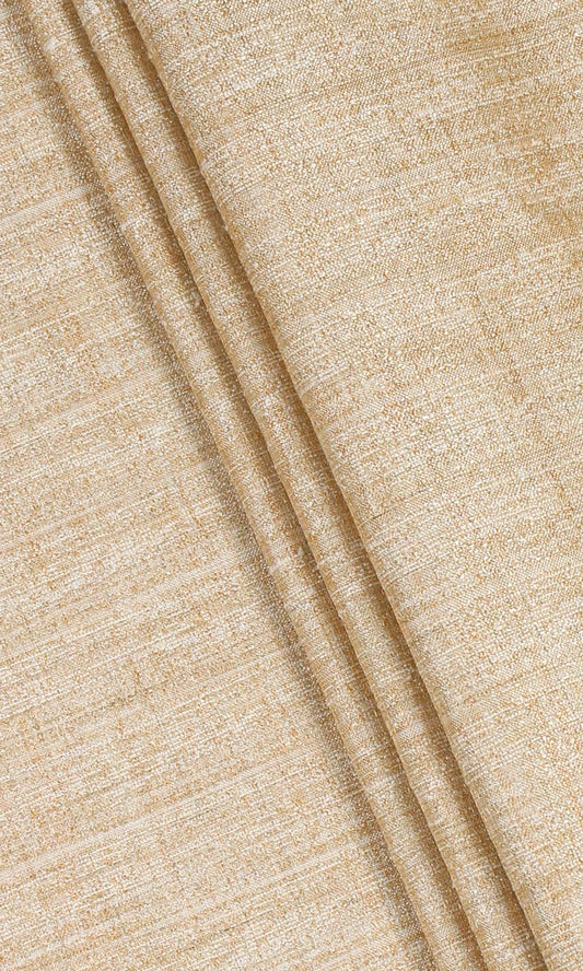 Faux Silk Home Décor Fabric Sample (Golden Beige)