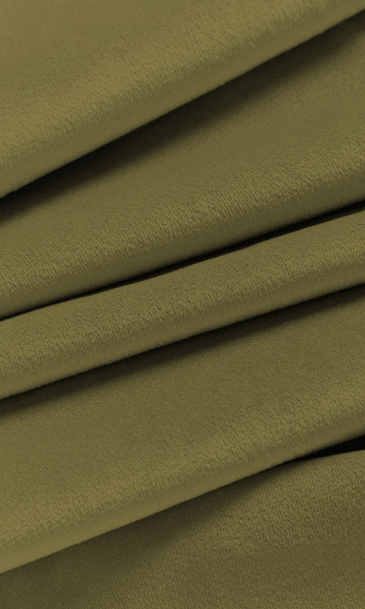 Velvet Home Décor Fabric Sample (Green)