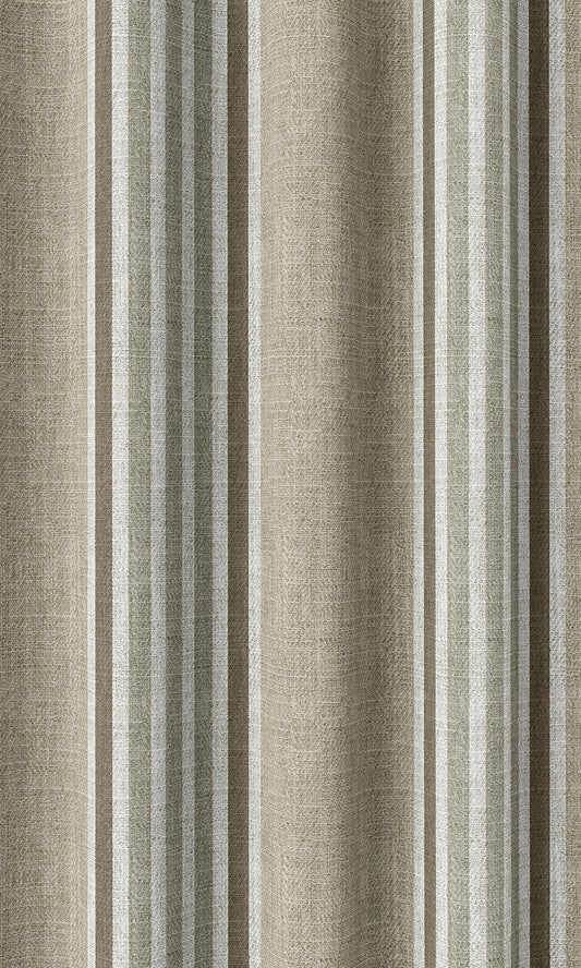 Striped Print Shades (Sand Beige/ Peanut Brown)