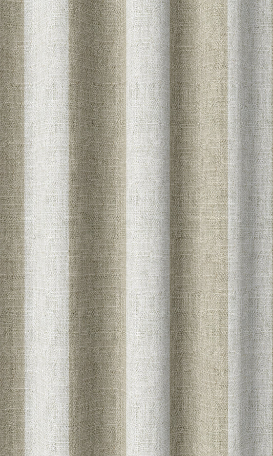 Striped Print Window Blinds (Beige/ White)