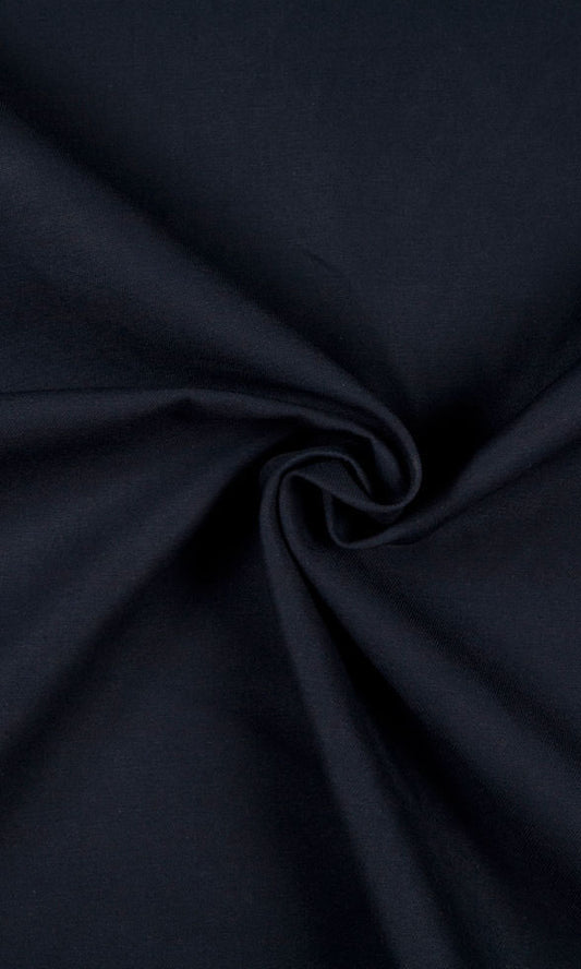 Custom Cotton Home Décor Fabric By the Metre (Navy Blue)