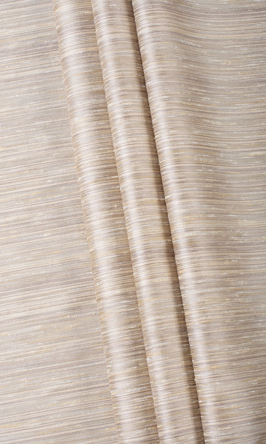 Faux Silk Home Décor Fabric Sample (Sepia Beige)