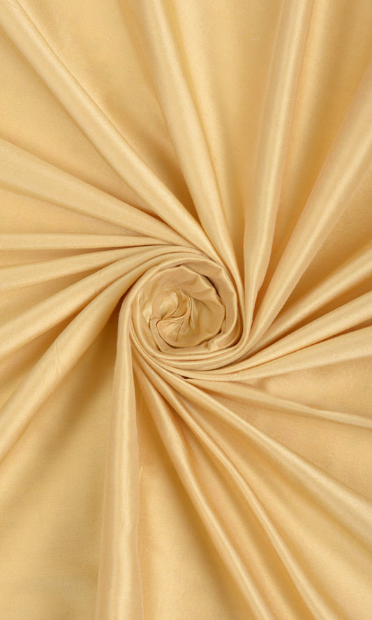 Shantung Silk Custom Home Décor Fabric Sample (Wheat Beige)