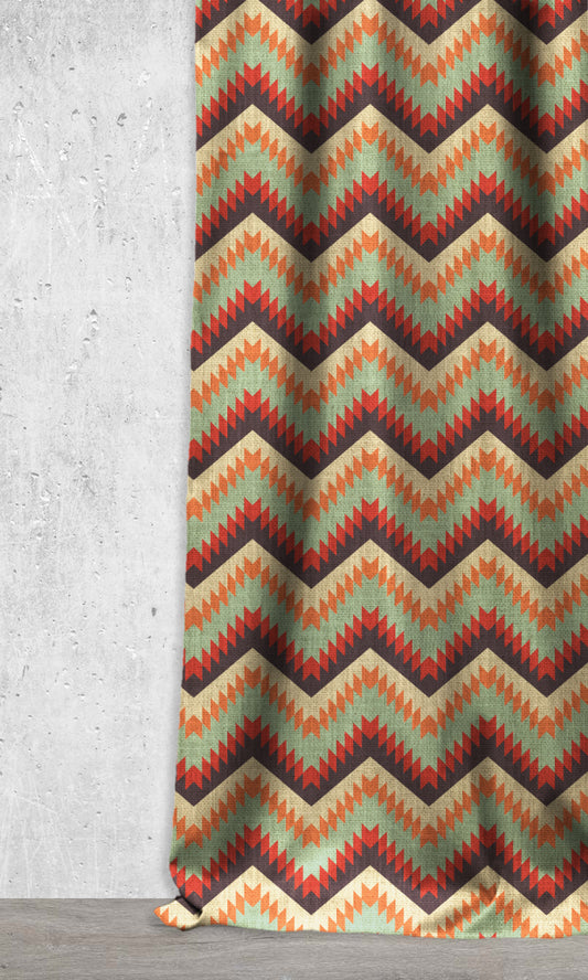 Custom Home Décor Fabric By the Metre (Mint/ Red/ Beige/ Charcoal)