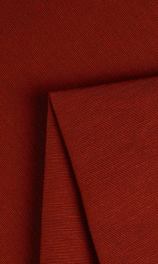 Made to Measure Cotton Home Décor Fabric By the Metre (Copper Orange)