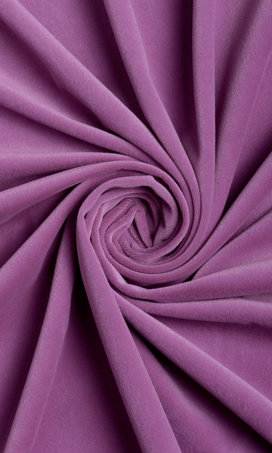 Velvet Home Décor Fabric Sample (Purple)