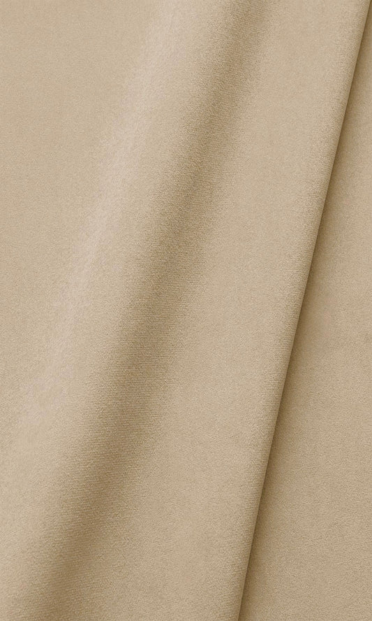 Custom Velvet Home Décor Fabric Sample (Beige/ Tan)