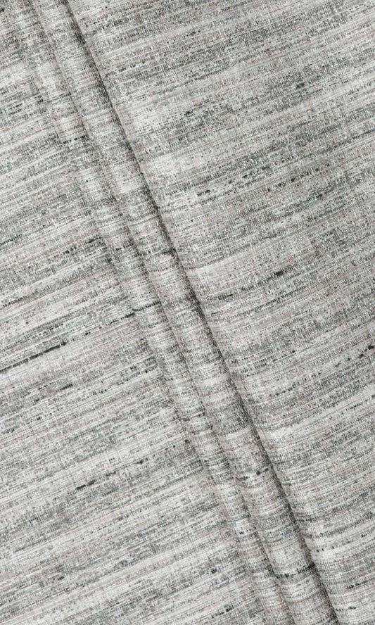 Faux Silk Textured Home Décor Fabric By the Metre (Grey)