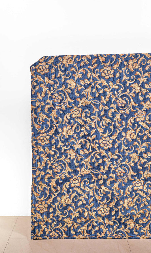 Floral Velvet Shades (Beige/ Brown/ Blue)