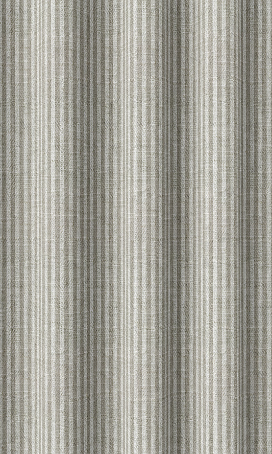Modern Striped Custom Window Blinds (Grey/ White)
