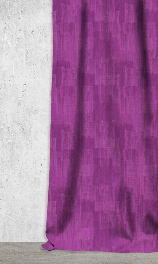 Watercolor Effect Roman Shades (Magenta Pink)