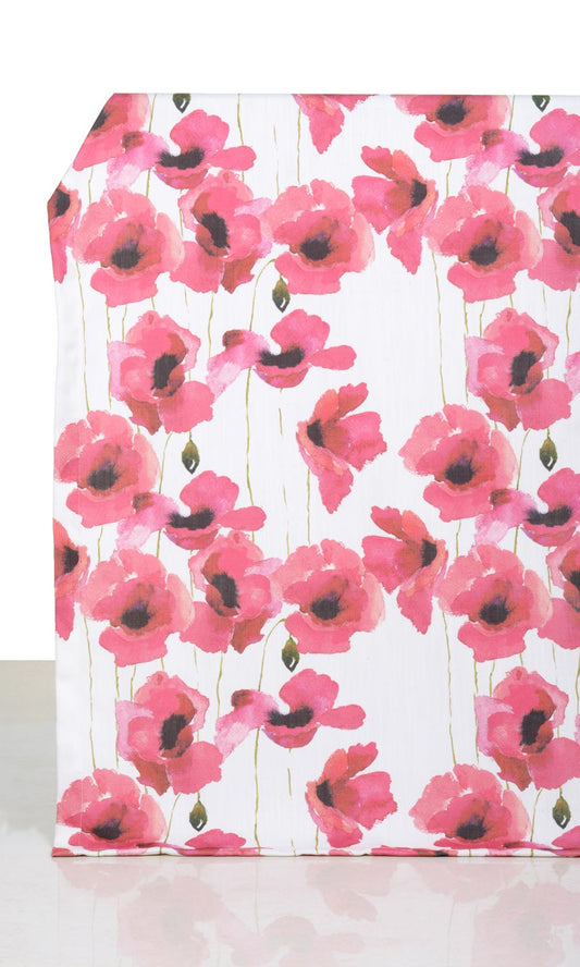 Water Lilies Floral Window Blinds (Pink)