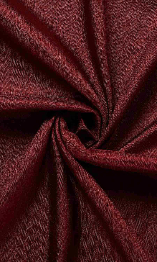 Custom Size Window Home Décor Fabric By the Metre (Burgundy)