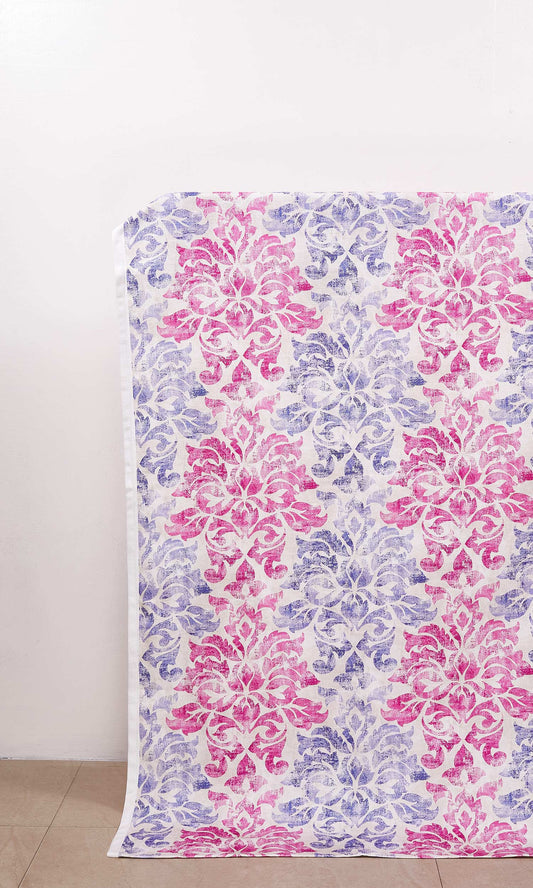 Made-to-Order Printed Blinds (Fuchsia Pink/ Purple)
