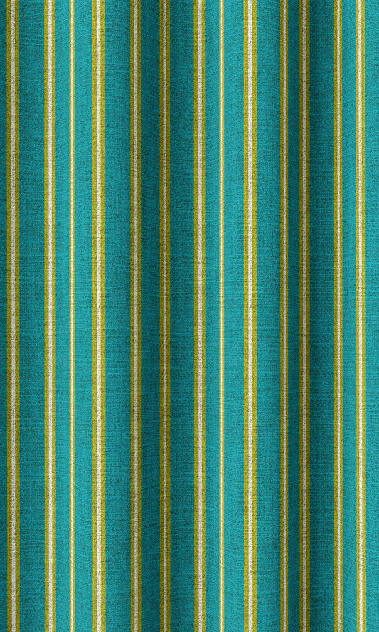 Custom Striped Print Shades (Blue/ Green)