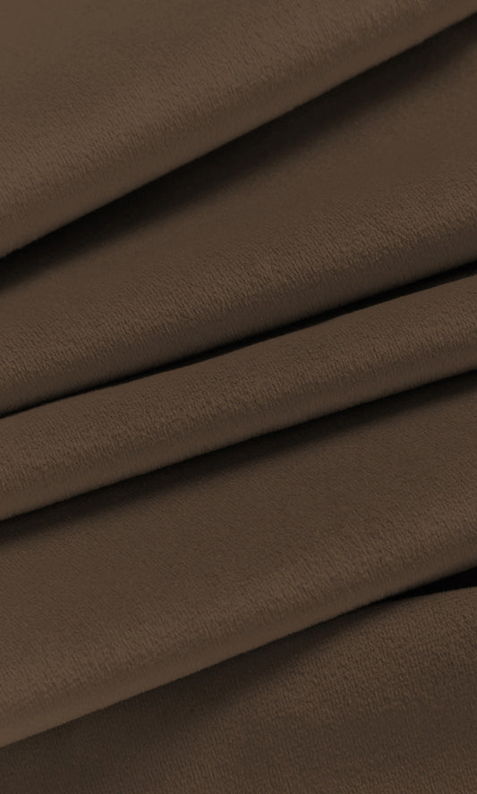 Custom Home Décor Fabric Sample (Deep Coffee Brown)