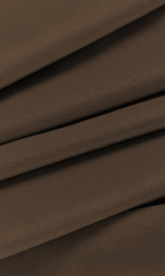 Custom Home Décor Fabric By the Metre (Deep Coffee Brown)