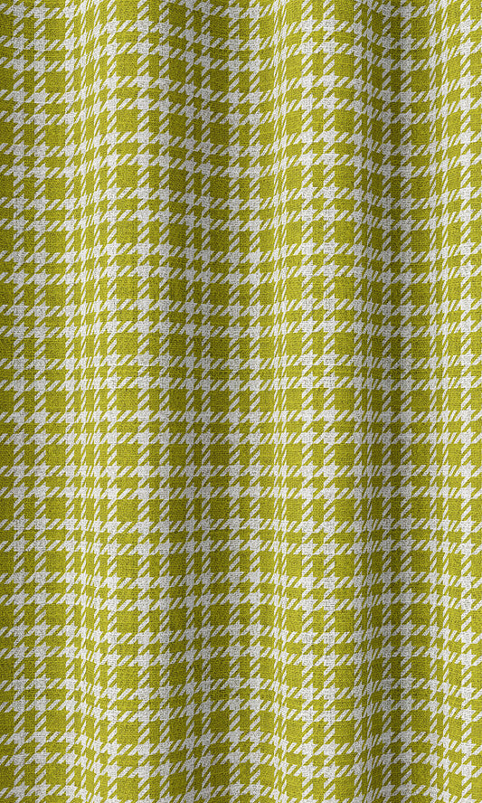 Check Patterned Window Roman Blinds (Apple Green)