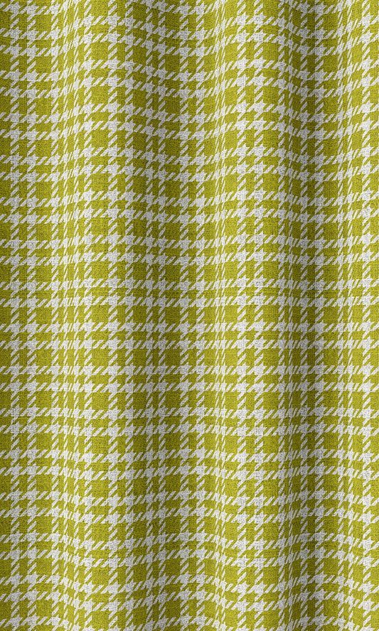 Check Patterned Home Décor Fabric By the Metre (Apple Green)