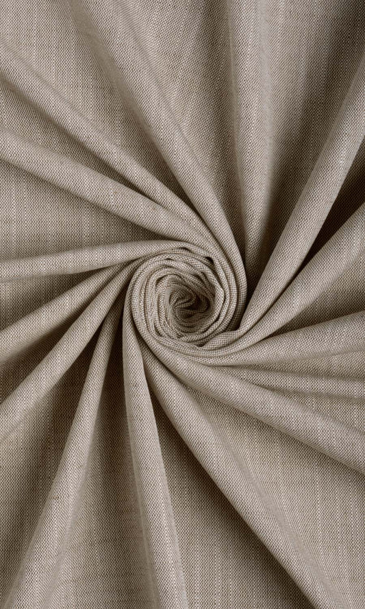 Plain Linen Texture Home Décor Fabric By the Metre (Cedar Brown)