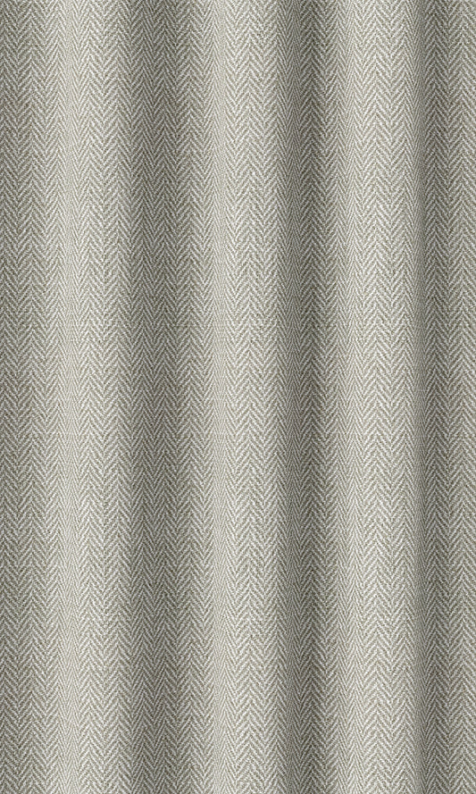 Herringbone Textured Roman Shades (Grey)