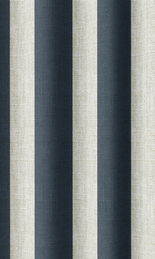 Modern Striped Print Roman Blinds (Slate Grey)