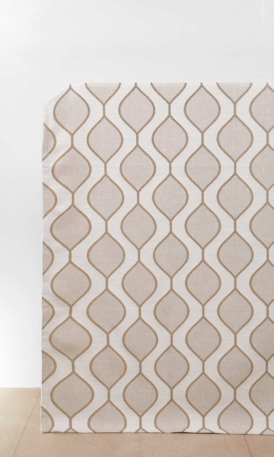 Bespoke Window Home Décor Fabric By the Metre (Beige/ Gray/ Brown)