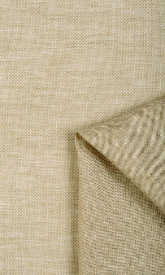 Linen Sheer Custom Size Window Home Décor Fabric By the Metre (Brown)