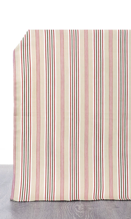 Custom Cotton Home Décor Fabric By the Metre (Brown/ Beige/ Red)