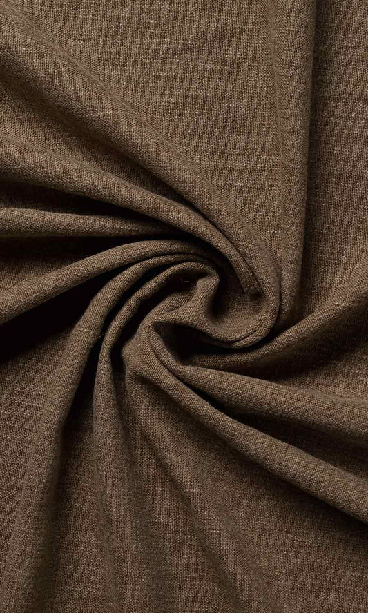 Made to Measure Window Home Décor Fabric By the Metre (Brown)