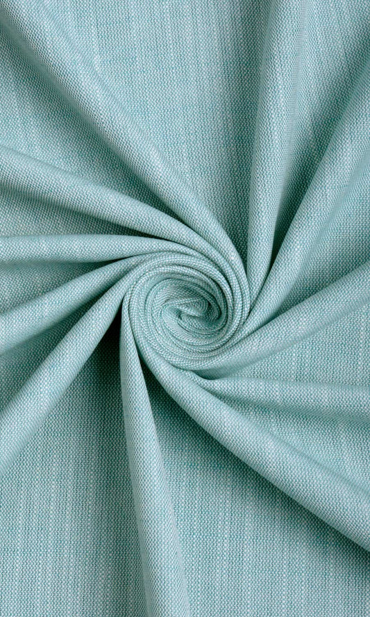 Linen Texture Home Décor Fabric By the Metre (Sky Blue)