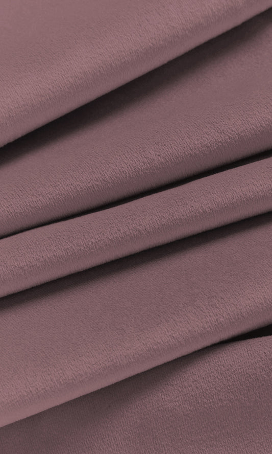 Velvet Home Décor Fabric By the Metre (Dusty Pink)