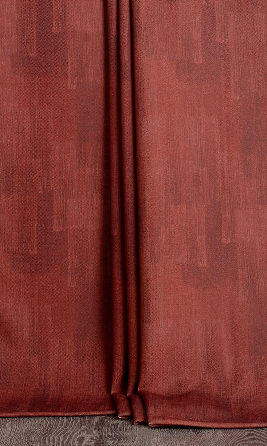 Watercolor Effect Window Blinds (Burgundy Red)