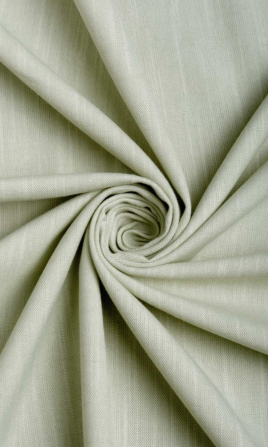 Plain Linen Texture Home Décor Fabric By the Metre (Mint Green)